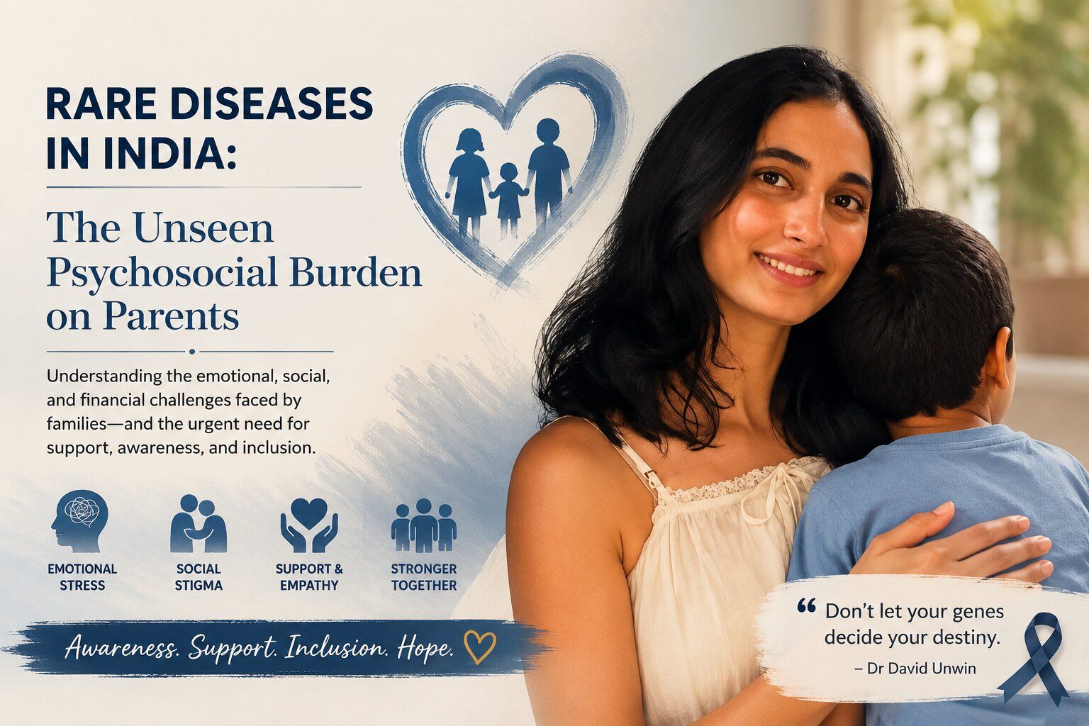 Rare Diseases in India: The Unseen Psychosocial Burden on Parents